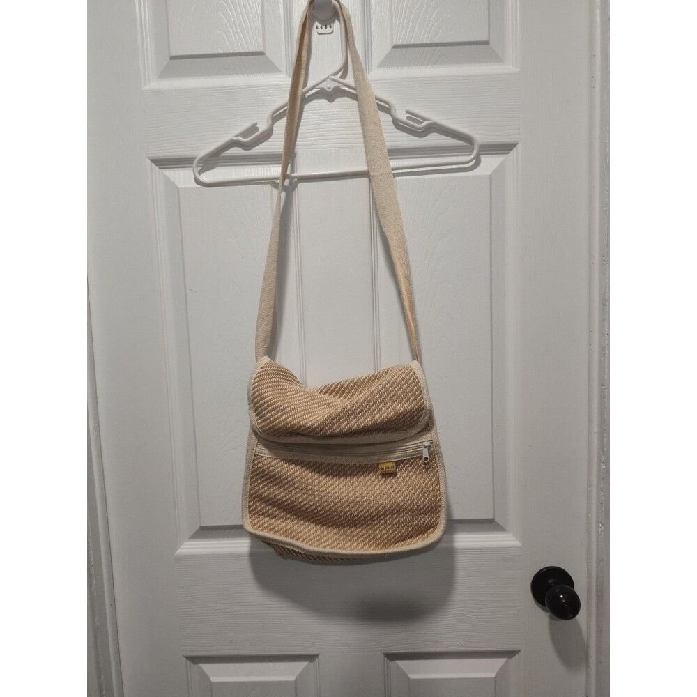 Boho M.M.M Artesanias quilted rainbow crossbody bag